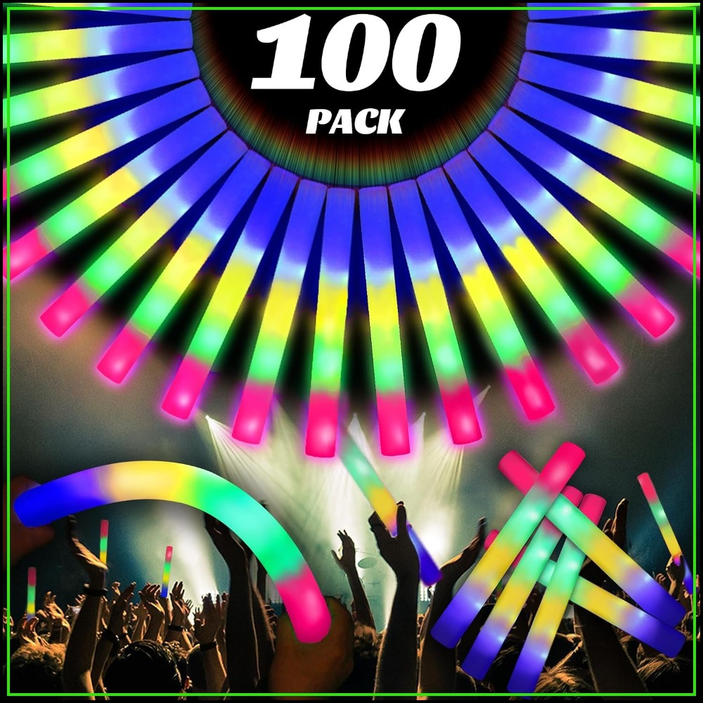 Wedding Supply Bulk - 100 Pcs 18.5 inch Foam Glow