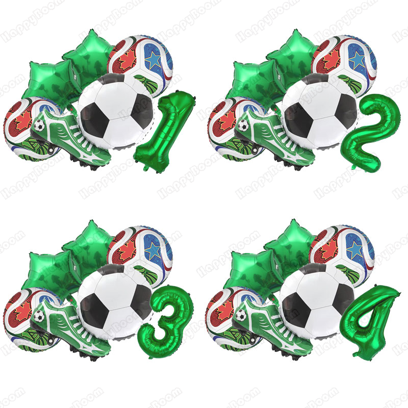 Wedding Supply Kit - 6pcs Soccer Balloon Kit Football Birthday