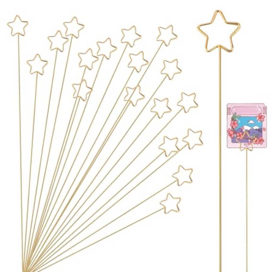 Table Number Gold - 20Pcs Metal Floral Place Card Holder,