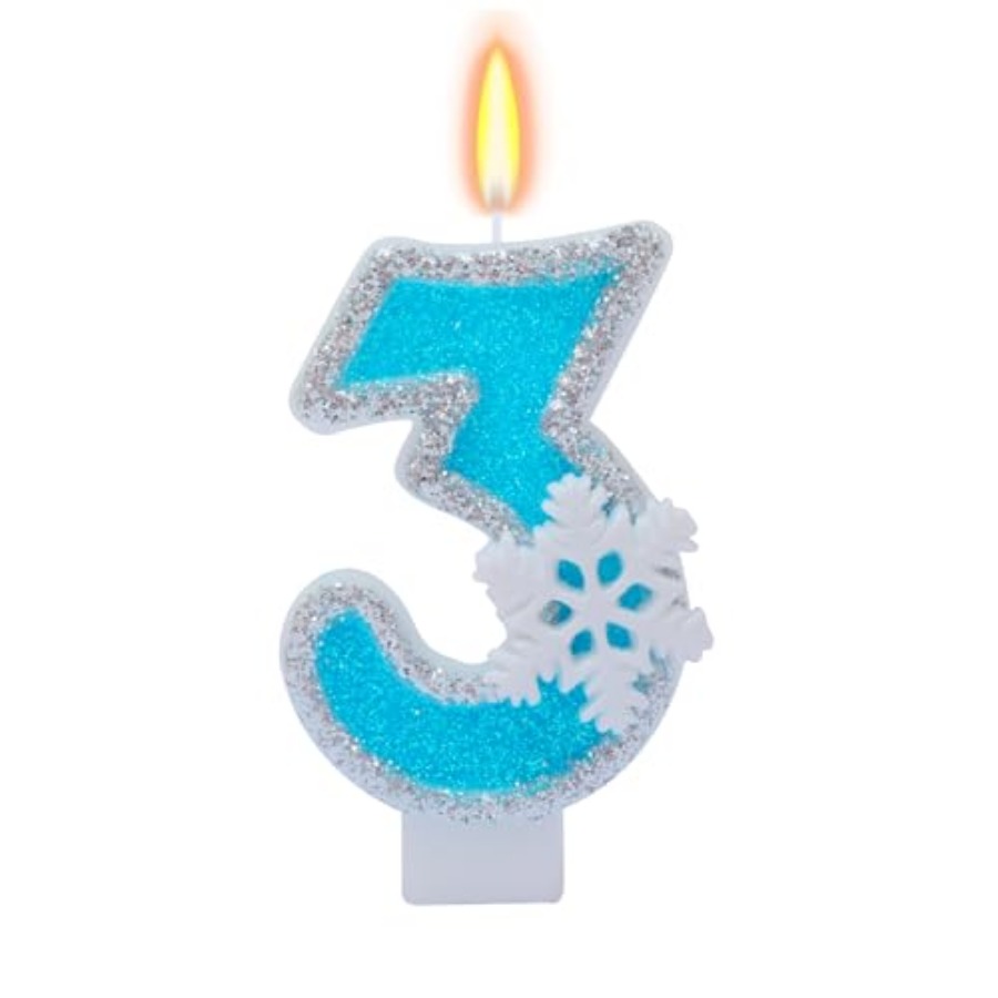 Wedding Supply Decor - Blue Frozen Birthday Party Decorations, White