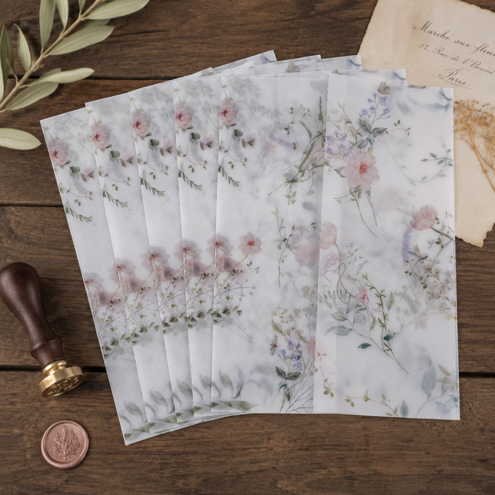 20/50pcs Vellum Wrap with Wate - Wedding Envelopes avaliação e preço