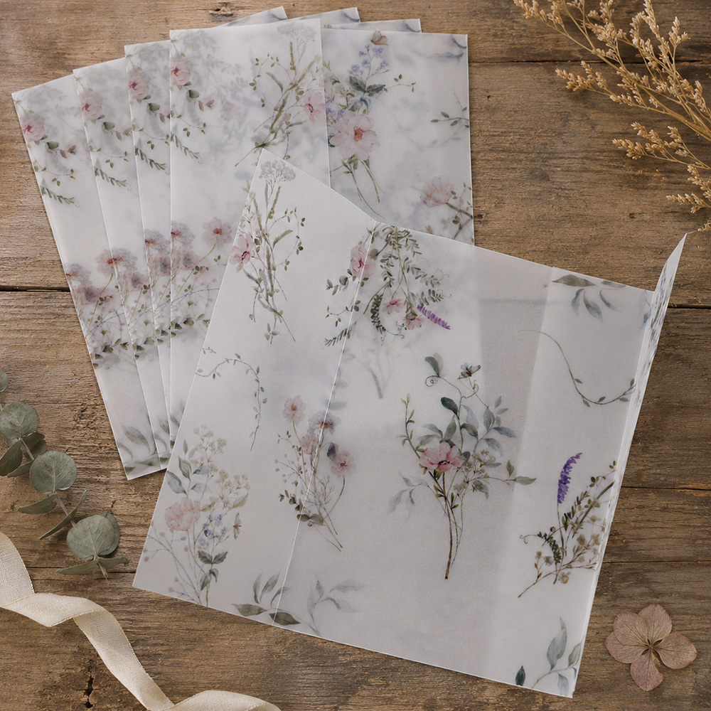 20/50pcs Vellum Wrap with Wate - Wedding Envelopes avaliação e preço
