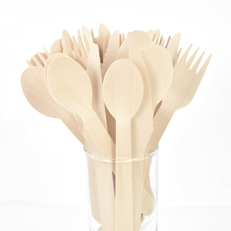 50Pcs Disposable Wooden Spoon  - Wedding Supply Kit avaliação e preço