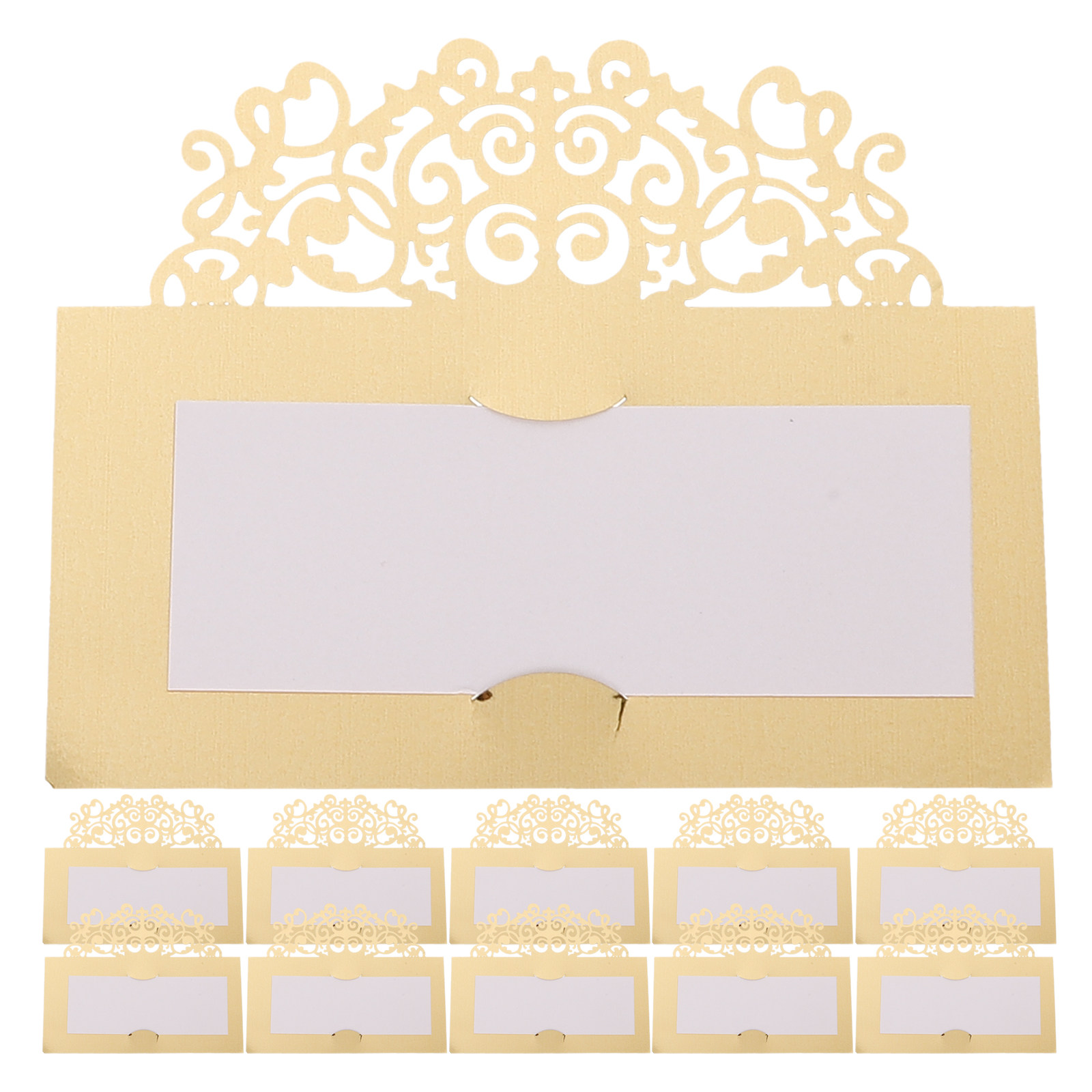 20Pcs Paper Tent Cards for Tab - Wedding Solution avaliação e preço