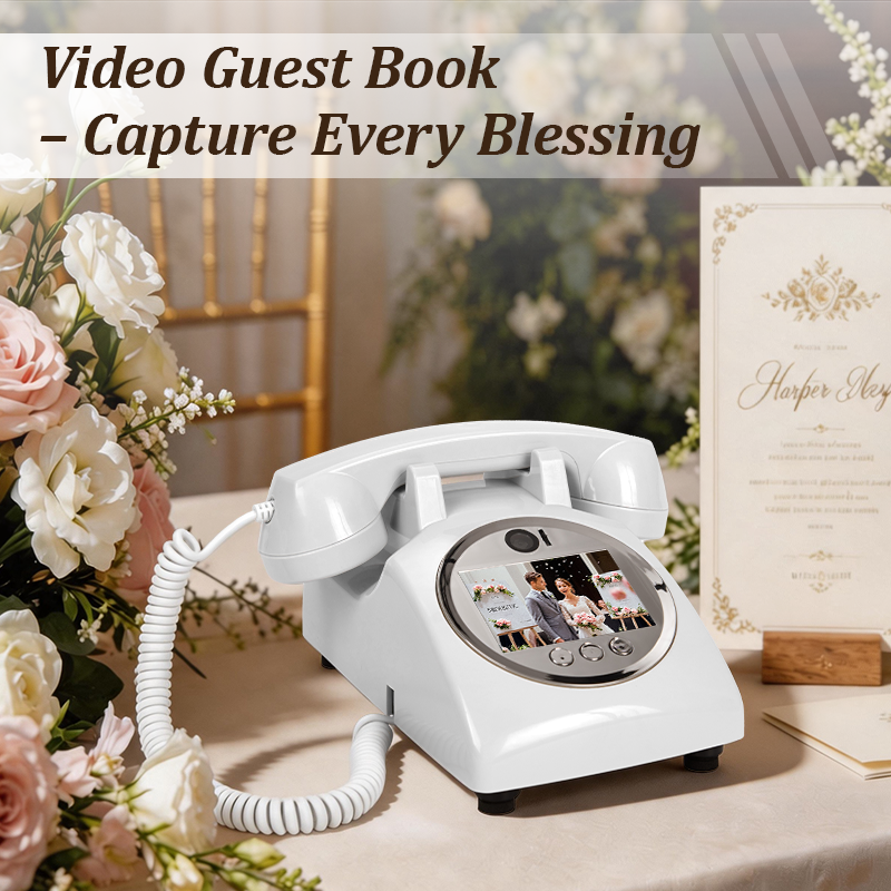 Audio Guestbook Wedding Phone  - Wedding Supply Business avaliação e preço