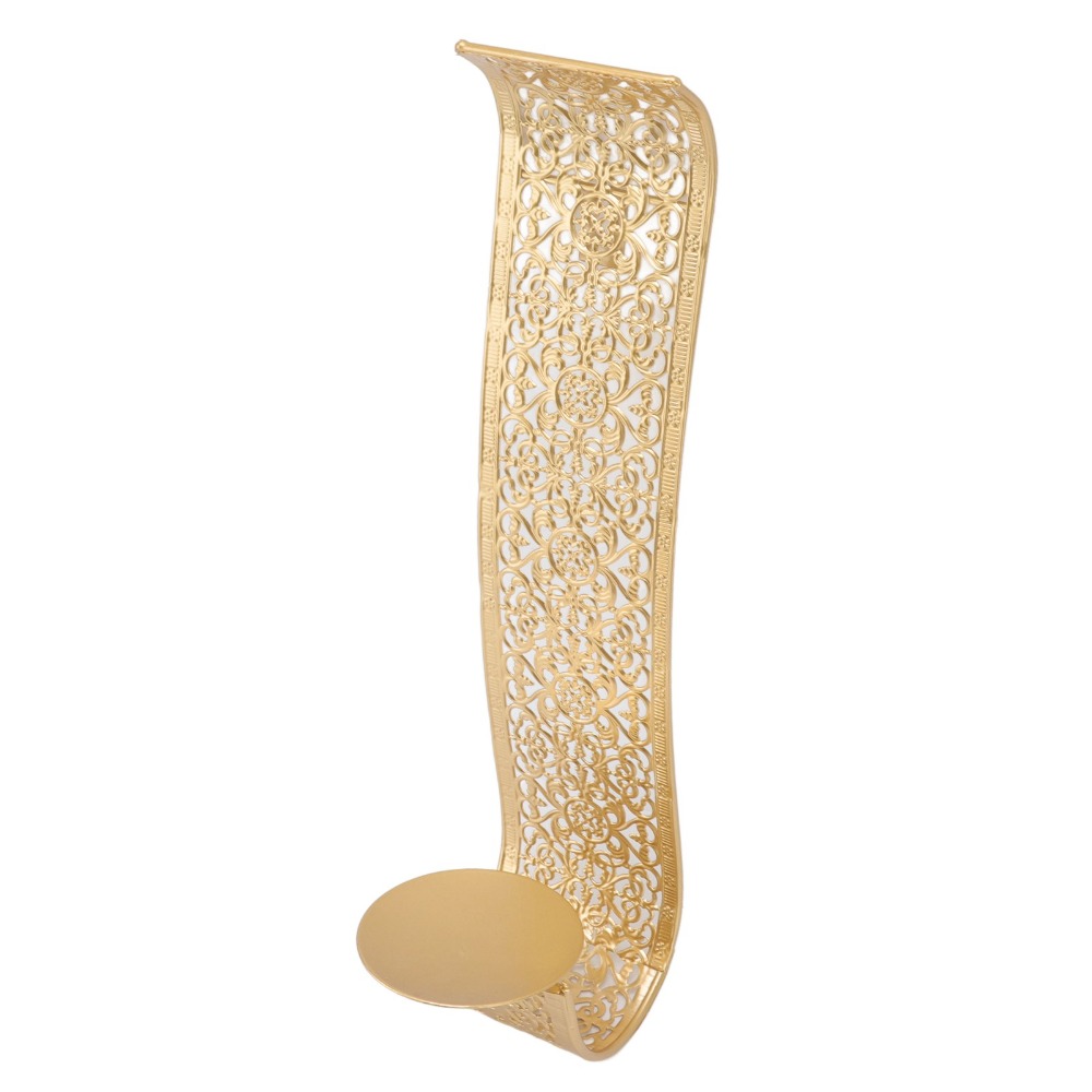 Iron Wall Candle Holder 15.16x - Wedding Solution avaliação e preço