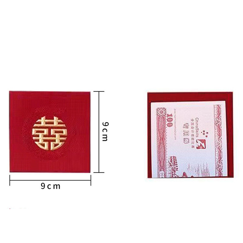 60Pcs/Set Red Envelope Wedding - Wedding Envelopes avaliação e preço