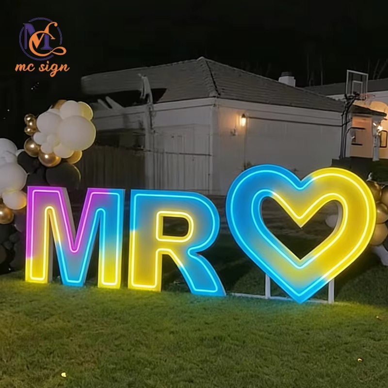 Freestanding LED Sign Board 4f - Wedding Supply Rentals avaliação e preço
