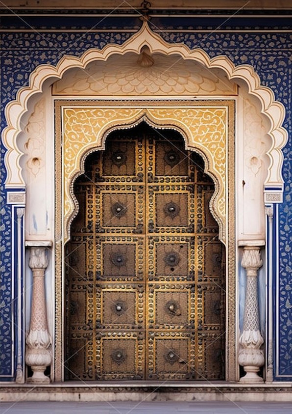 Indian Arch Door Haldi Mehendi - Indian Wedding Supply avaliação e preço