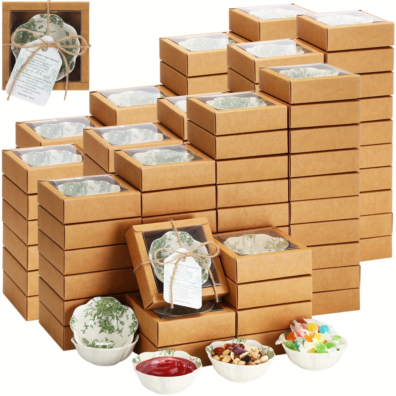 80 Pack Wedding Favors for Gue - Wedding Favor Box avaliação e preço