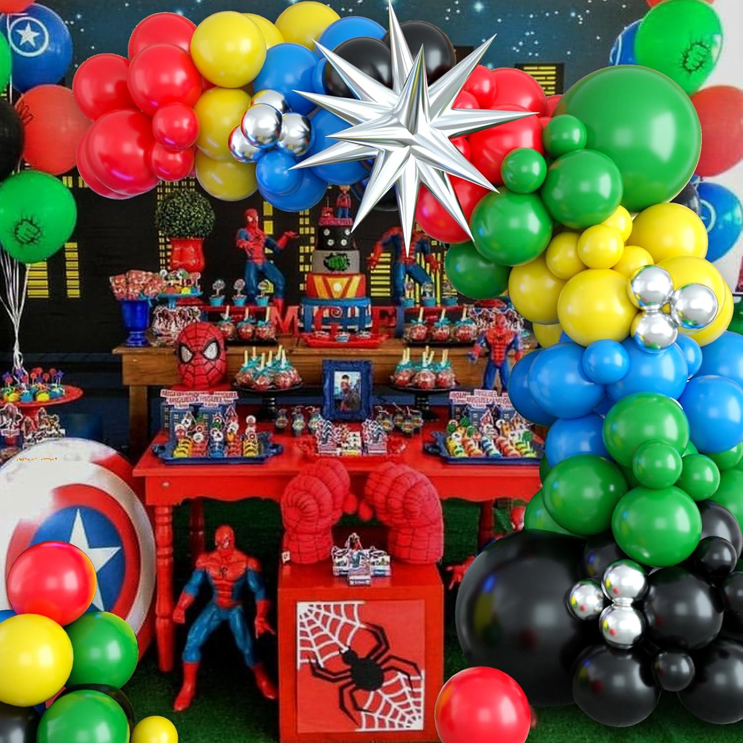 106Pcs Theme Balloon Arch Kit  - Wedding Supply Kit avaliação e preço