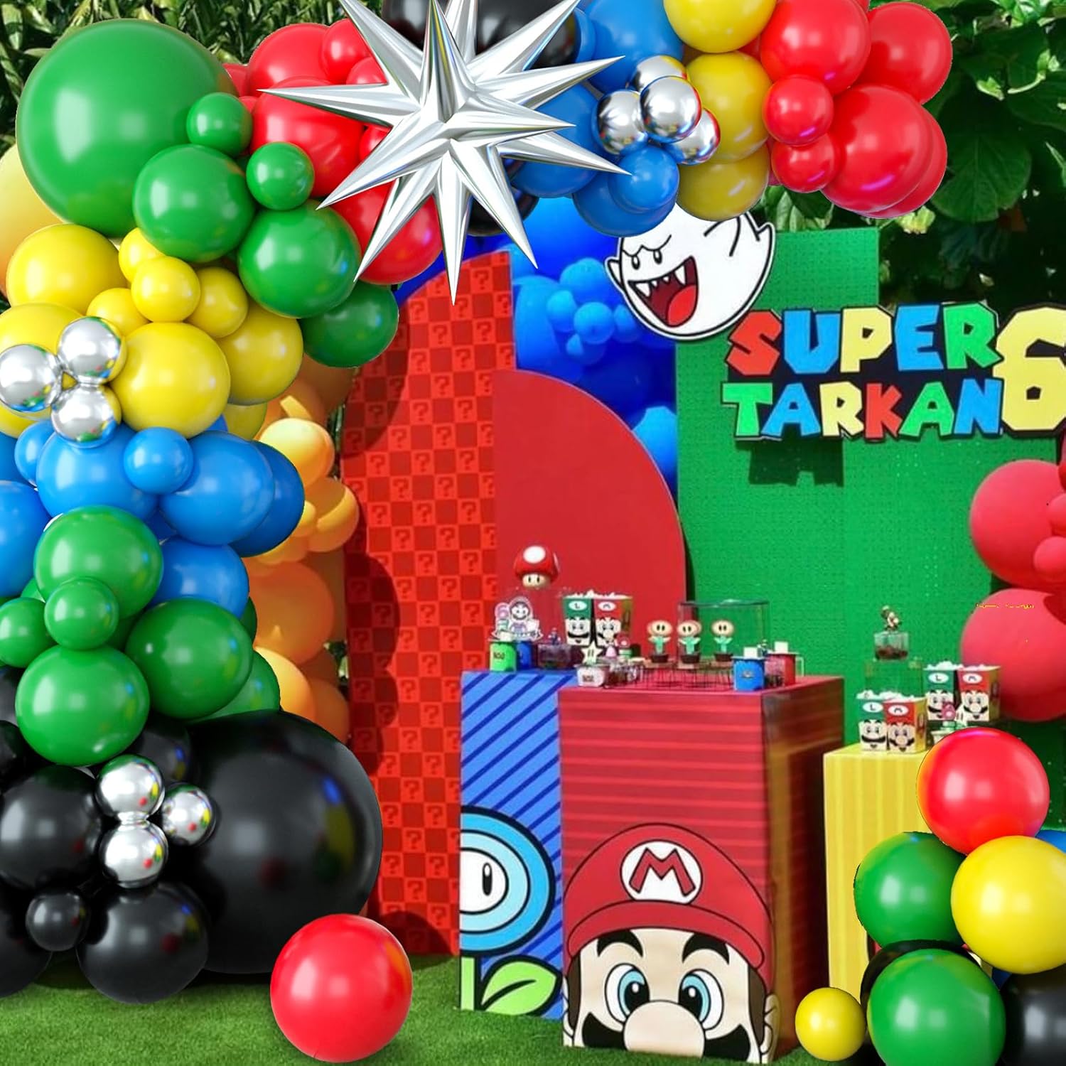 106Pcs Theme Balloon Arch Kit  - Wedding Supply Kit avaliação e preço