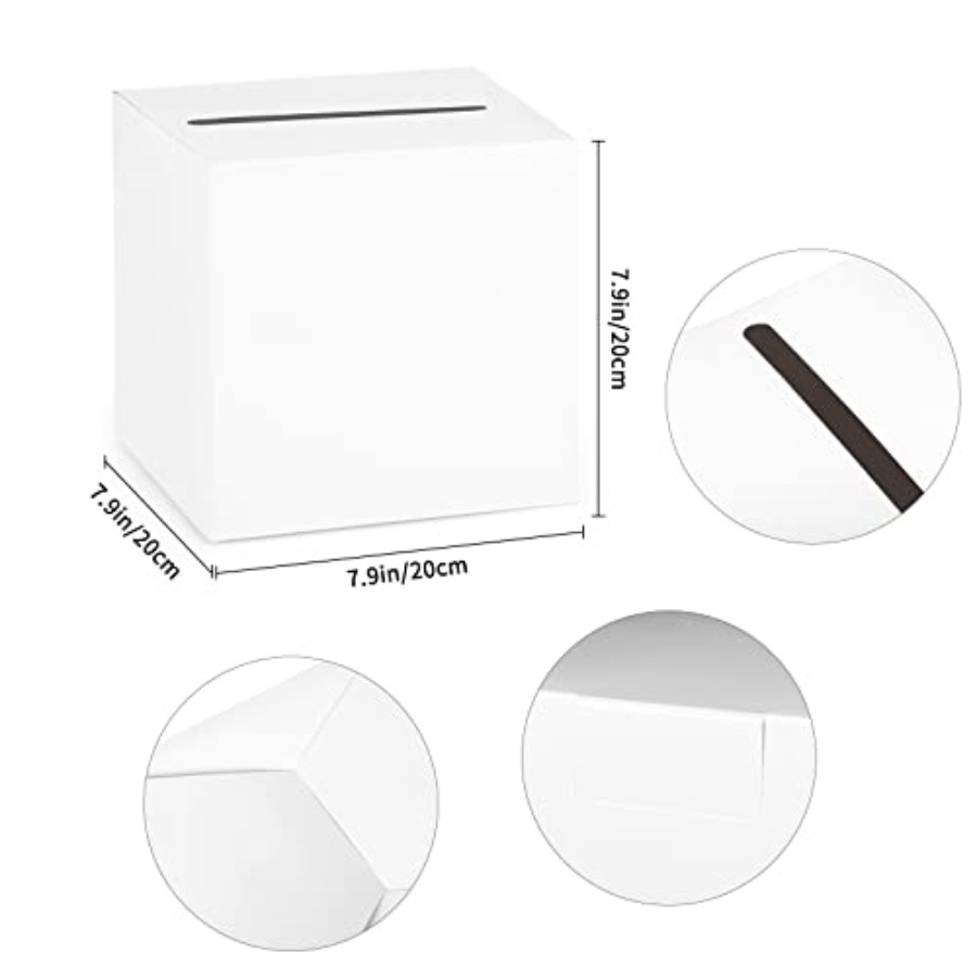 White Card Box Wedding Favors  - Wedding Favor Box avaliação e preço