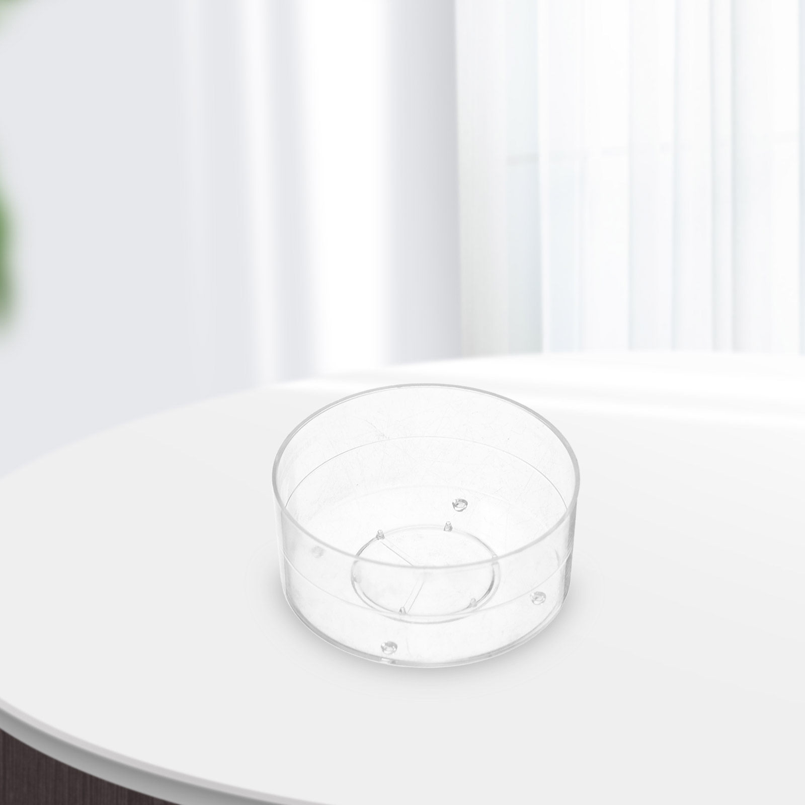 100Pcs Clear Plastic Round Cup - Wedding Supply Decor avaliação e preço