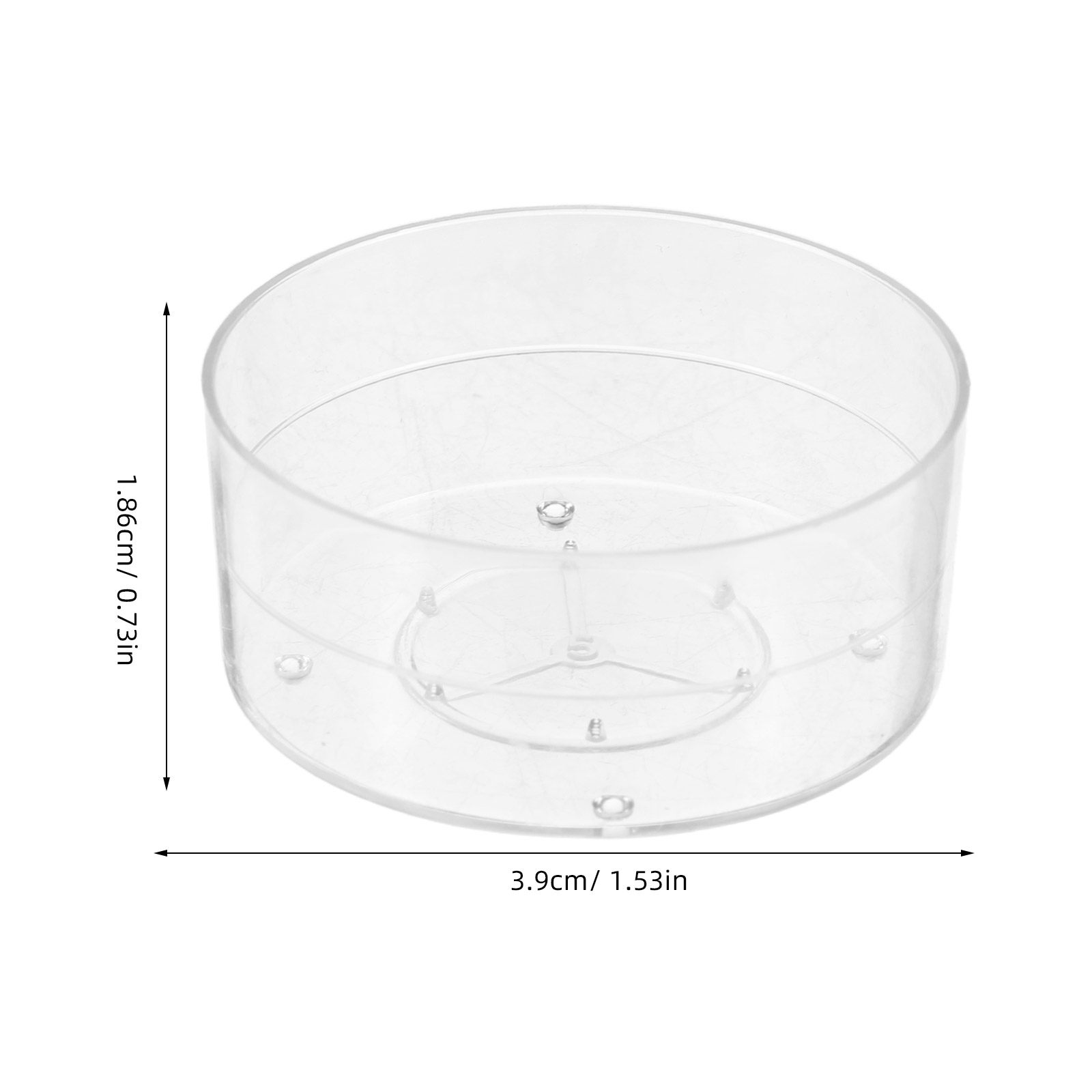 100Pcs Clear Plastic Round Cup - Wedding Supply Decor avaliação e preço