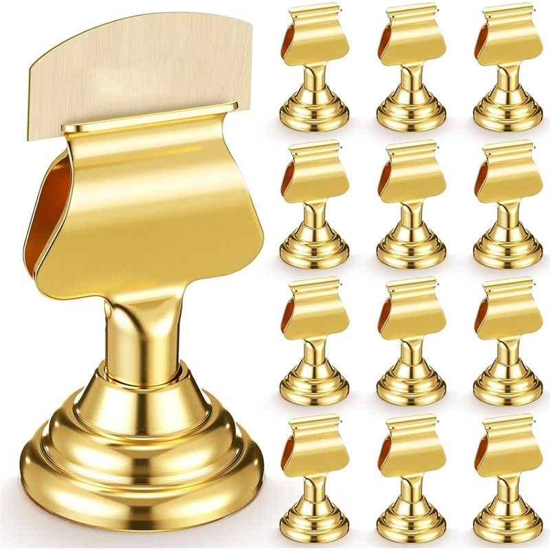 ~Latest Model 12Pcs Gold Mini  - Table Number Gold avaliação e preço