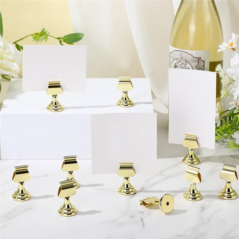 ~Latest Model 12Pcs Gold Mini  - Table Number Gold avaliação e preço