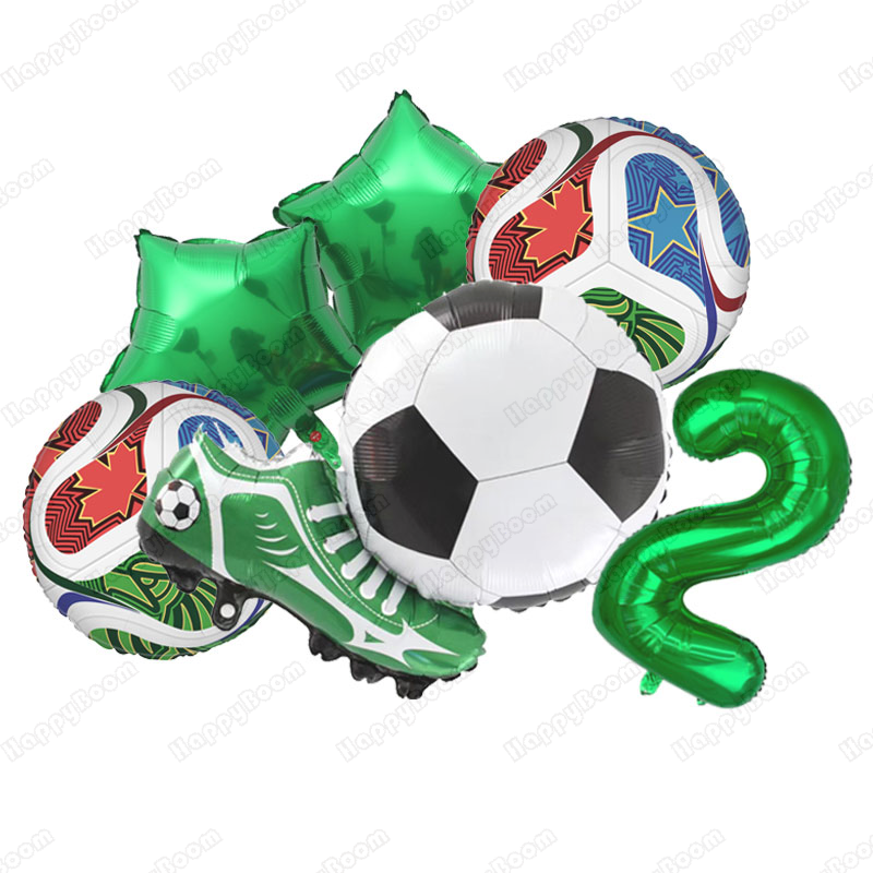 6pcs Soccer Balloon Kit Footba - Wedding Supply Kit avaliação e preço