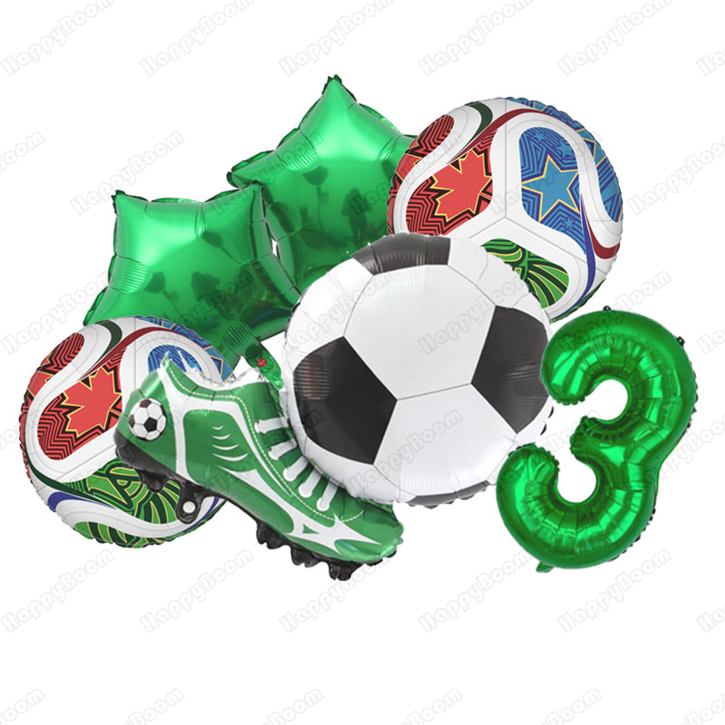 6pcs Soccer Balloon Kit Footba - Wedding Supply Kit avaliação e preço