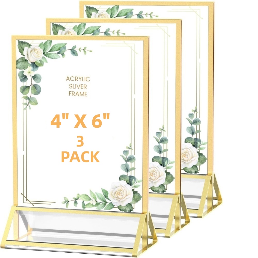 3Pcs 4x6