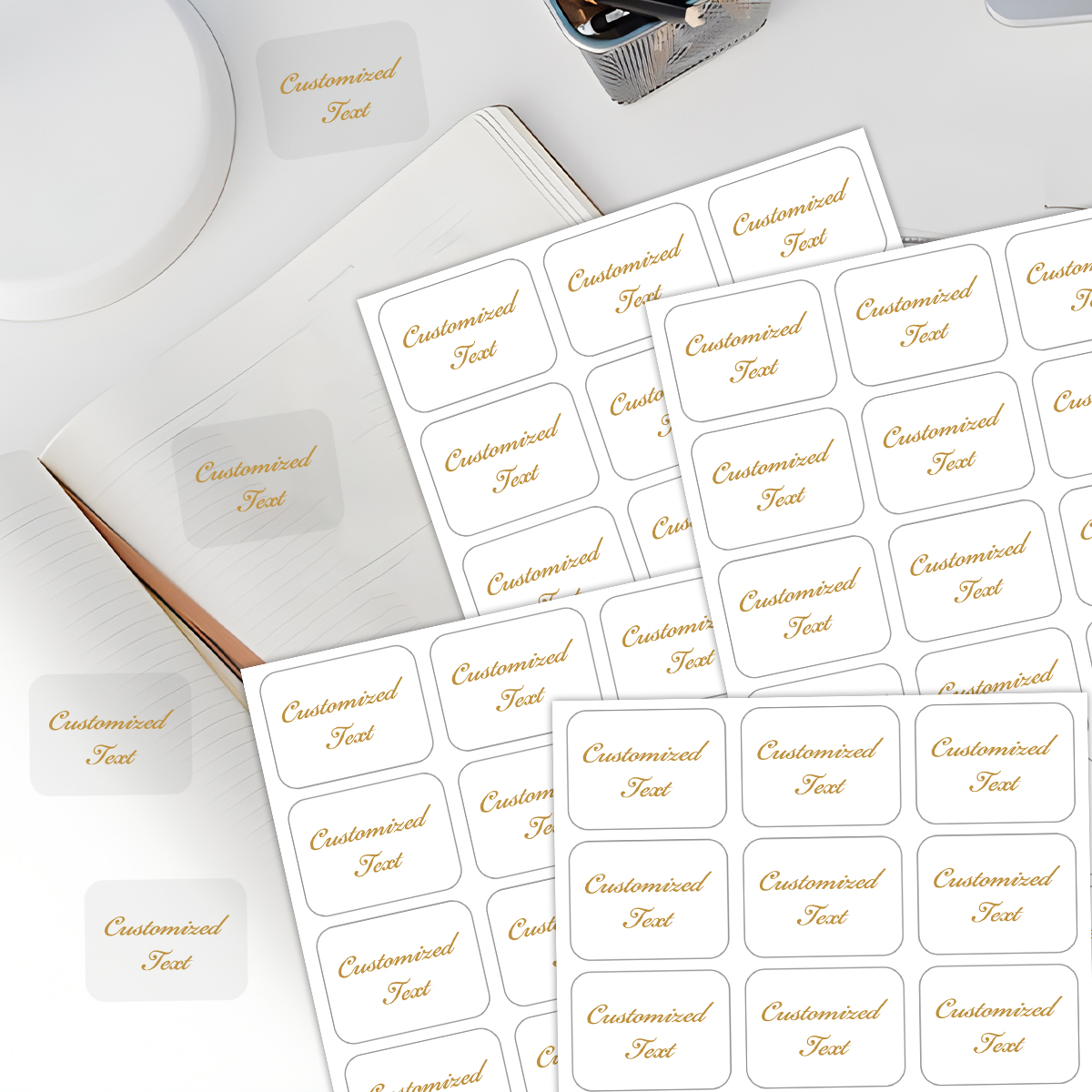 36/72pcs Customizable Transpar - Wedding Supply Business avaliação e preço