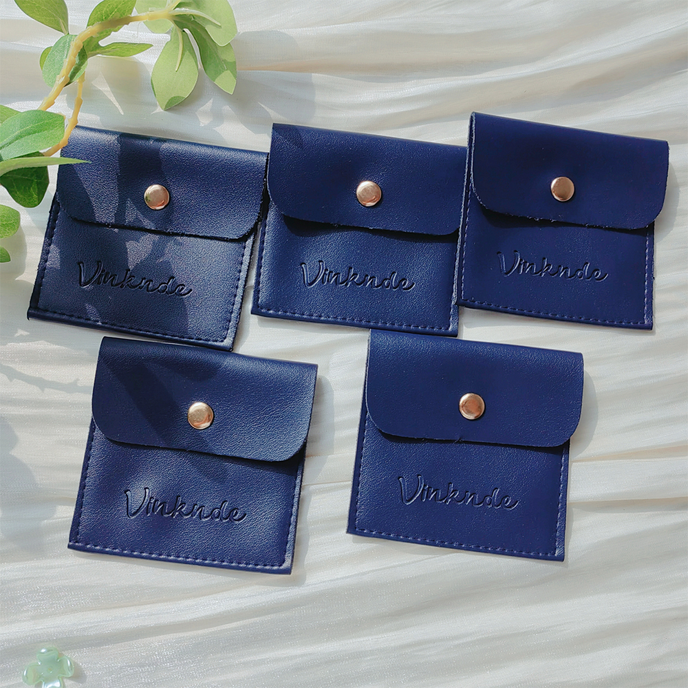 100Pcs Custom Logo 8x8cm PU Le - Wedding Favor Box avaliação e preço