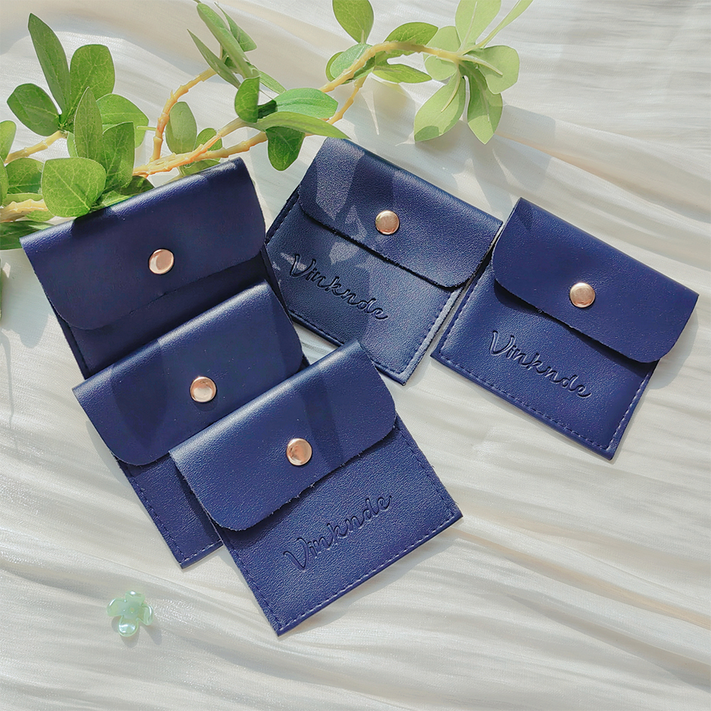100Pcs Custom Logo 8x8cm PU Le - Wedding Favor Box avaliação e preço