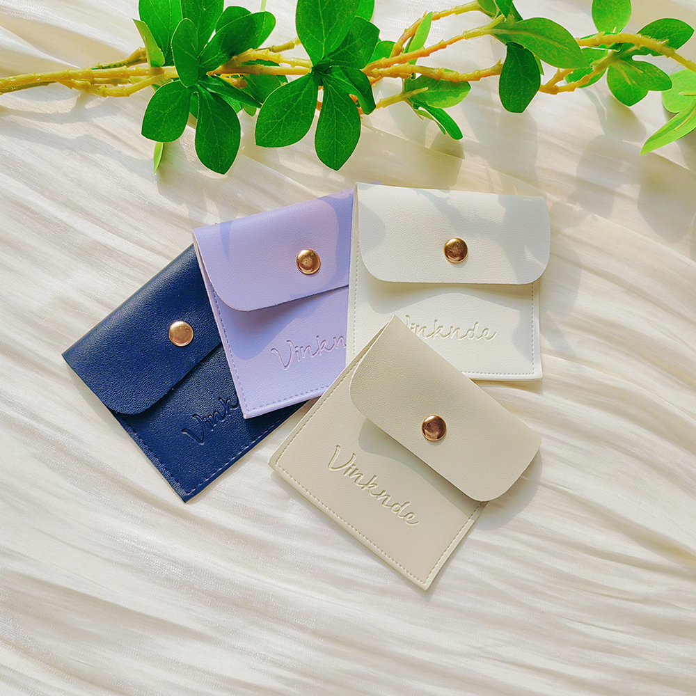 100Pcs Custom Logo 8x8cm PU Le - Wedding Favor Box avaliação e preço