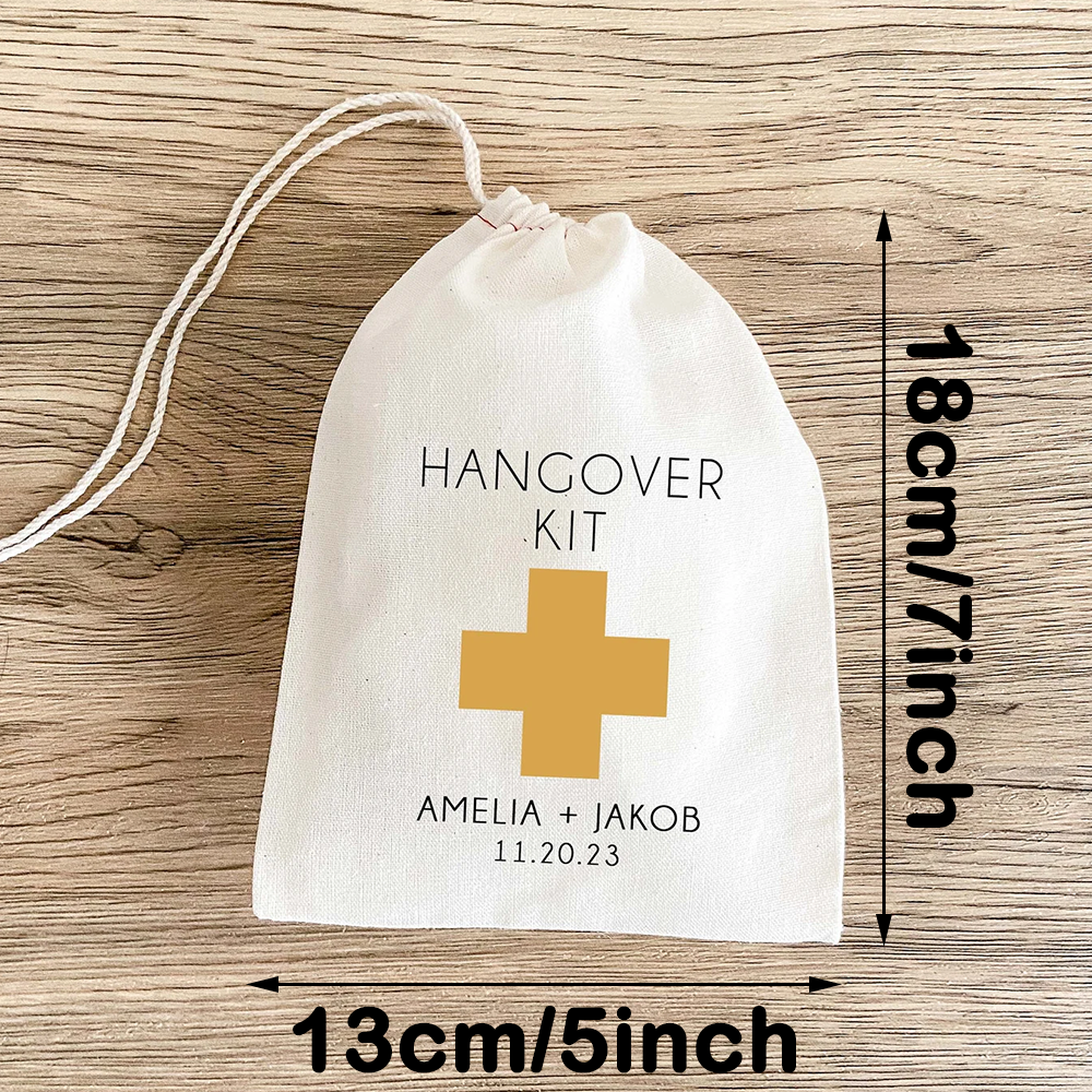Custom 5Pcs Hangover Kit Cotto - Wedding Supply Kit avaliação e preço
