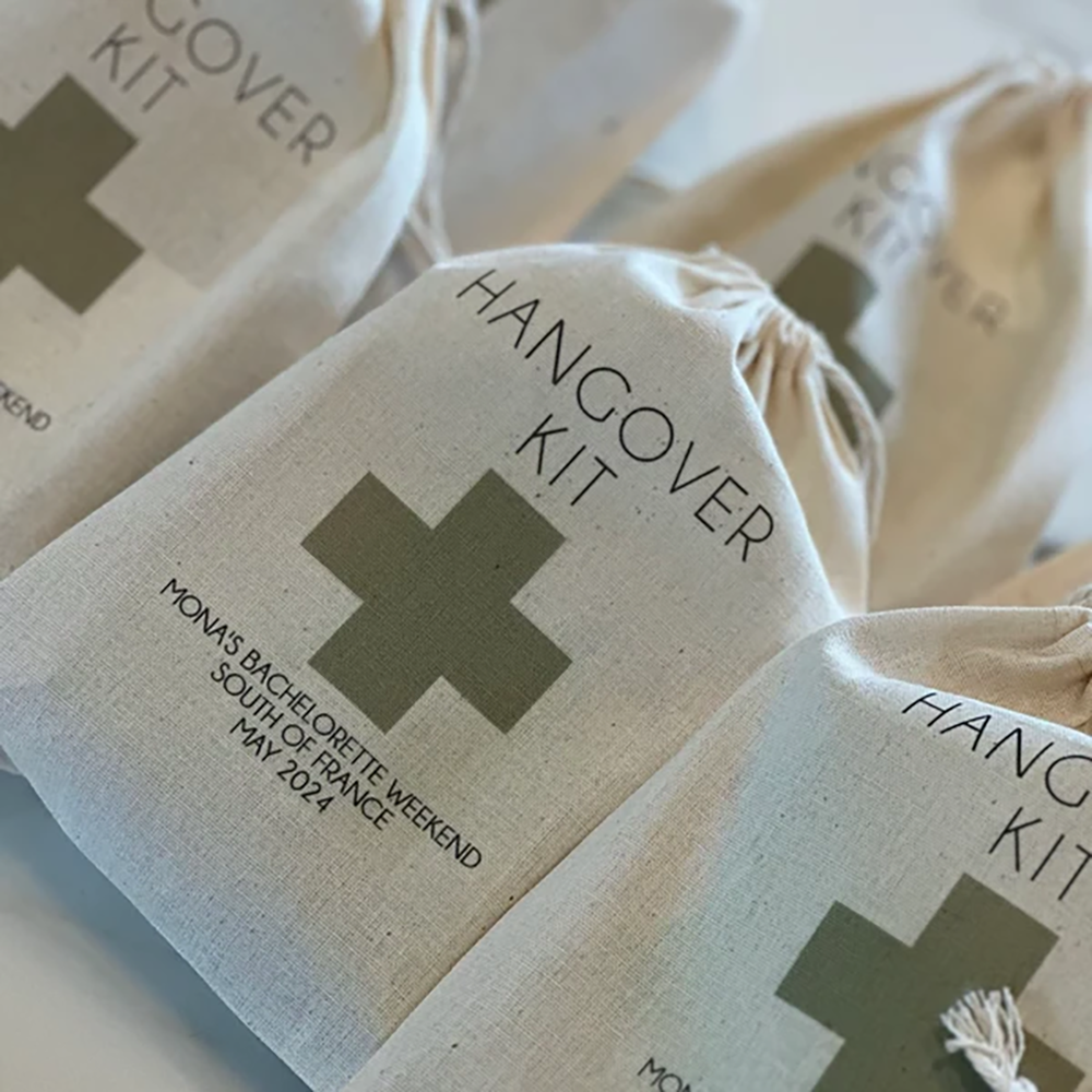 Custom 5Pcs Hangover Kit Cotto - Wedding Supply Kit avaliação e preço
