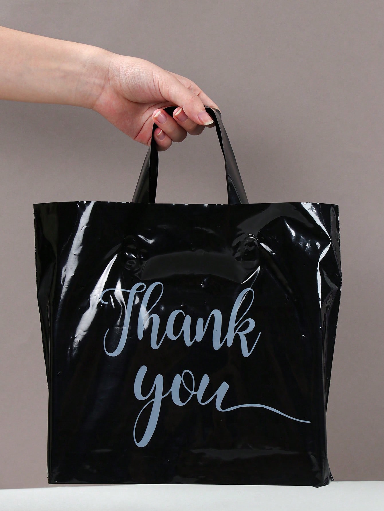 25/50pcs Black Gift Bags, Thic - Wedding Party Supply Store avaliação e preço