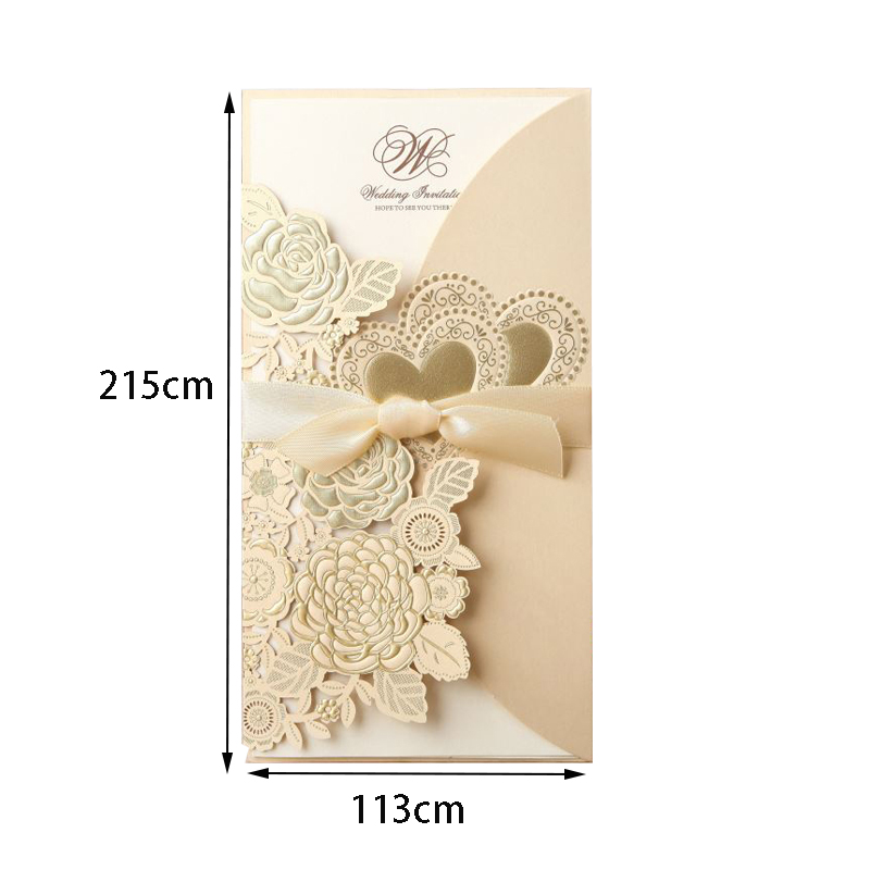 5/10Pcs Laser Cut Wedding Invi - Wedding Supply Business avaliação e preço