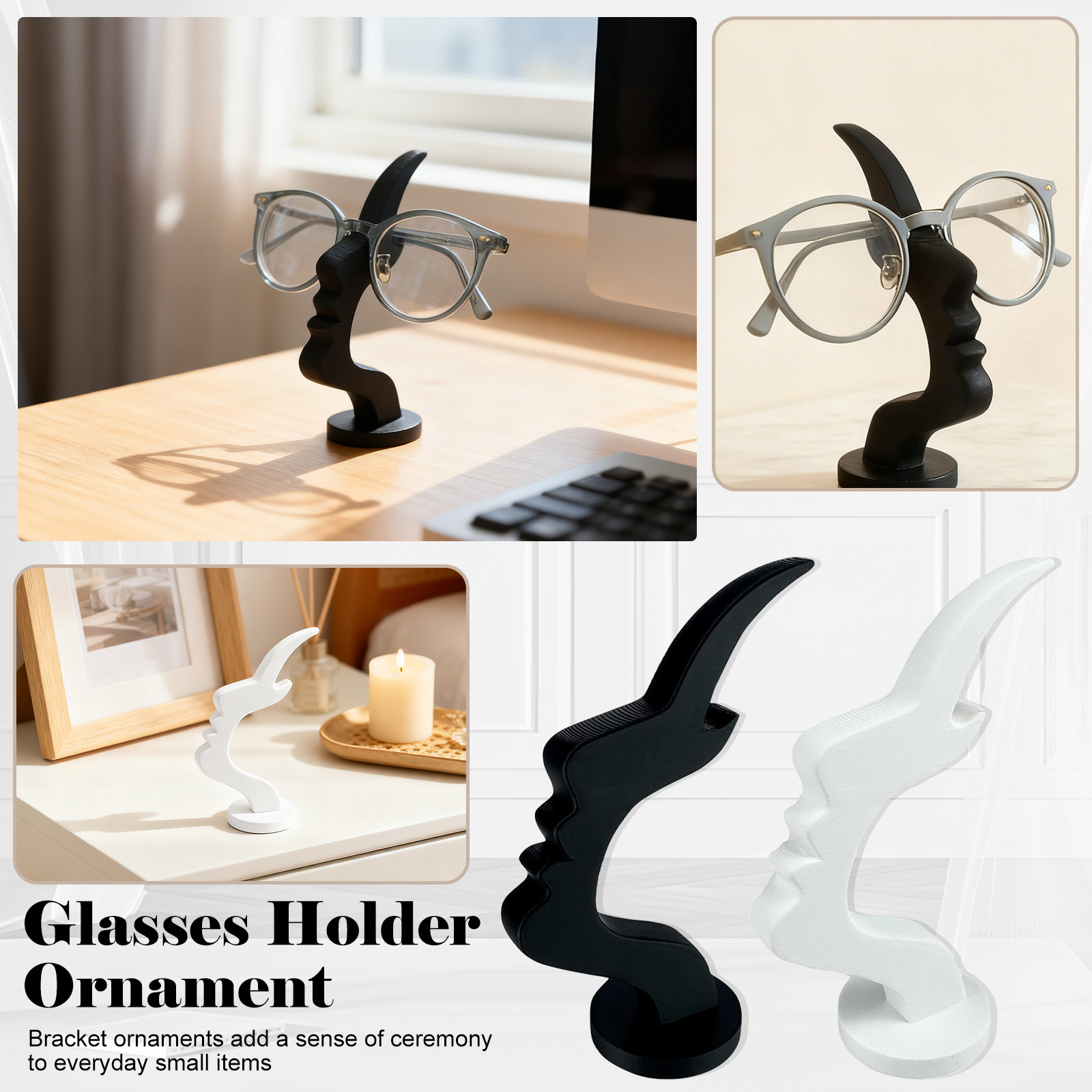 1pc Unique Curved Eyeglass Hol - Wedding Solution avaliação e preço