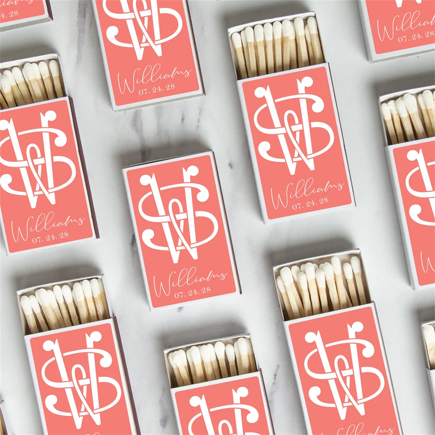 Custom Logo Printed Matchboxes - Wedding Supply Business avaliação e preço
