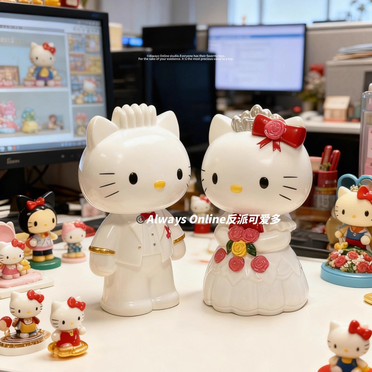 Kawaii Hello Kitty Villain Cut - Wedding Tap avaliação e preço