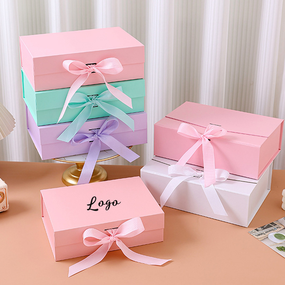 Custom Logo Magnetic Collapsib - Wedding Favor Box avaliação e preço