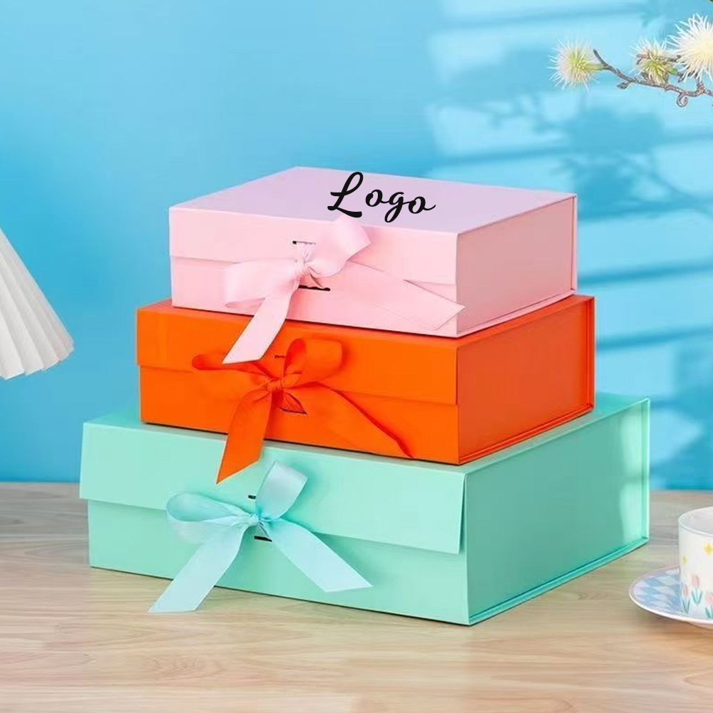 Custom Logo Magnetic Collapsib - Wedding Favor Box avaliação e preço