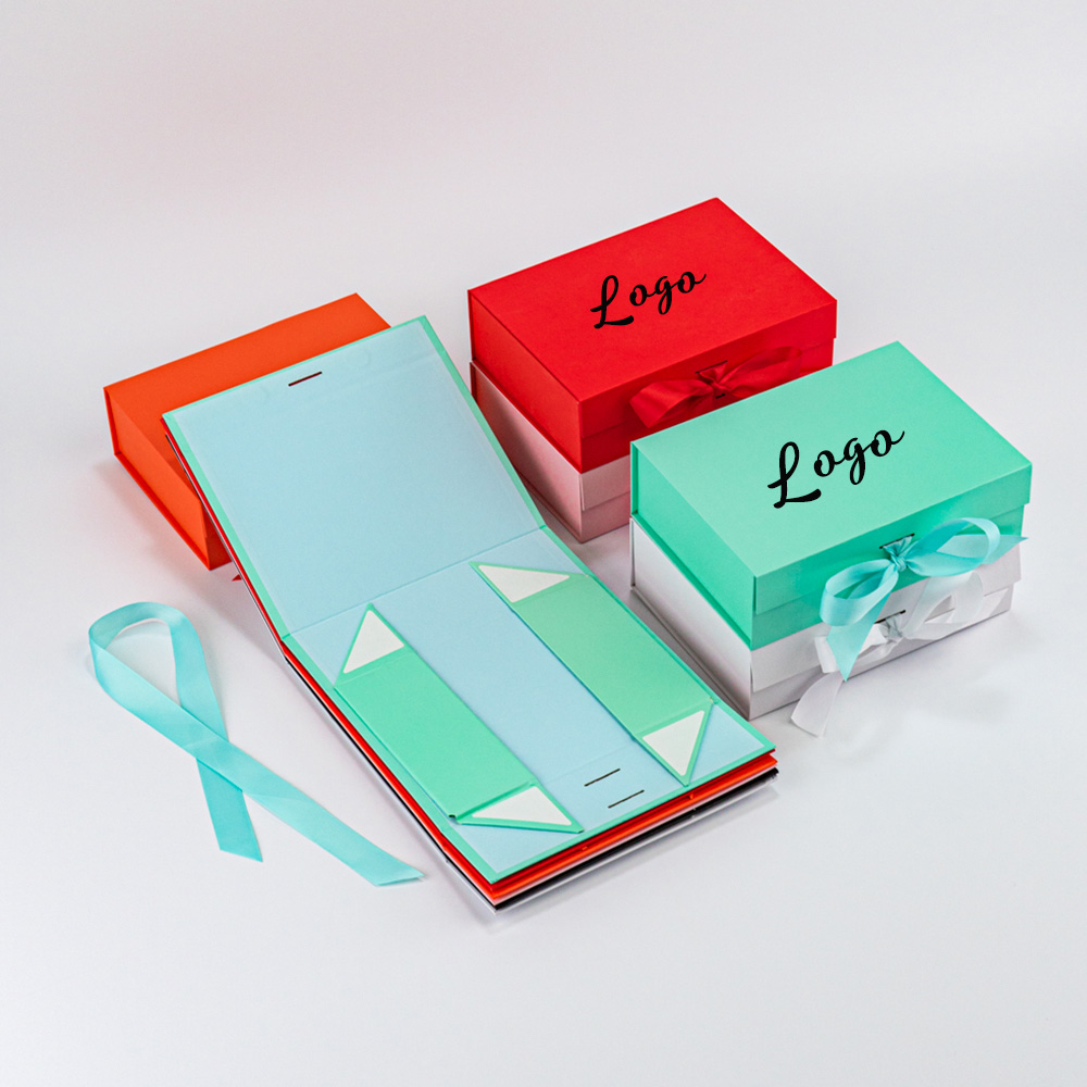 Custom Logo Magnetic Collapsib - Wedding Favor Box avaliação e preço