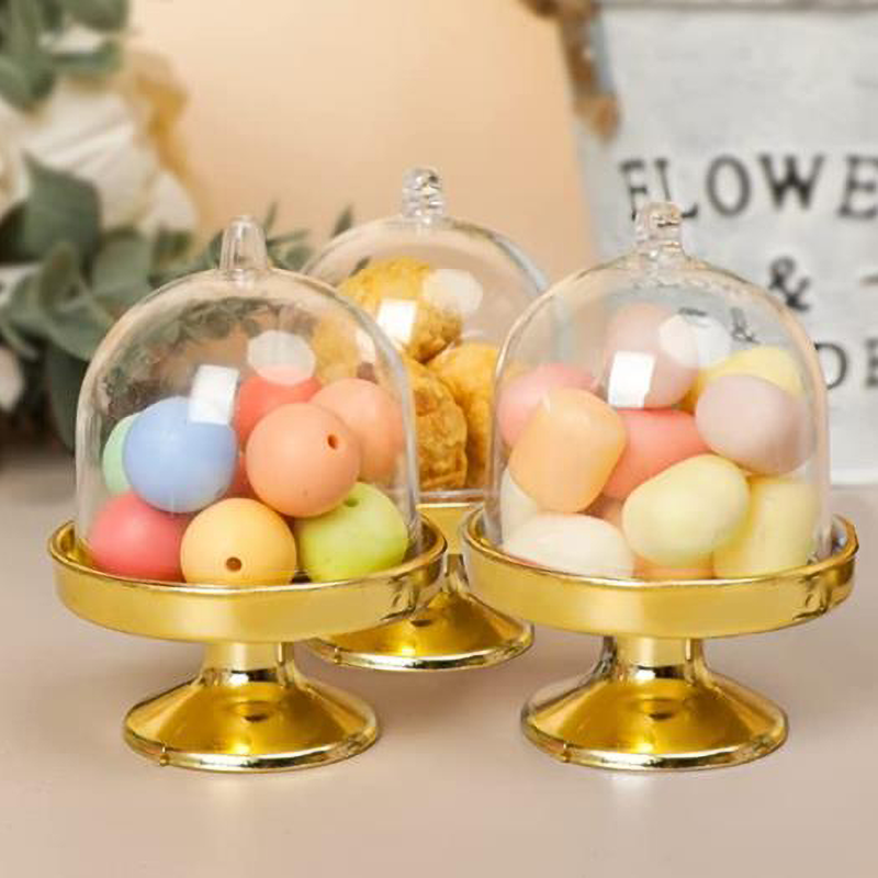 Plastic Mini Cake Stand with D - Wedding Supply Bulk avaliação e preço