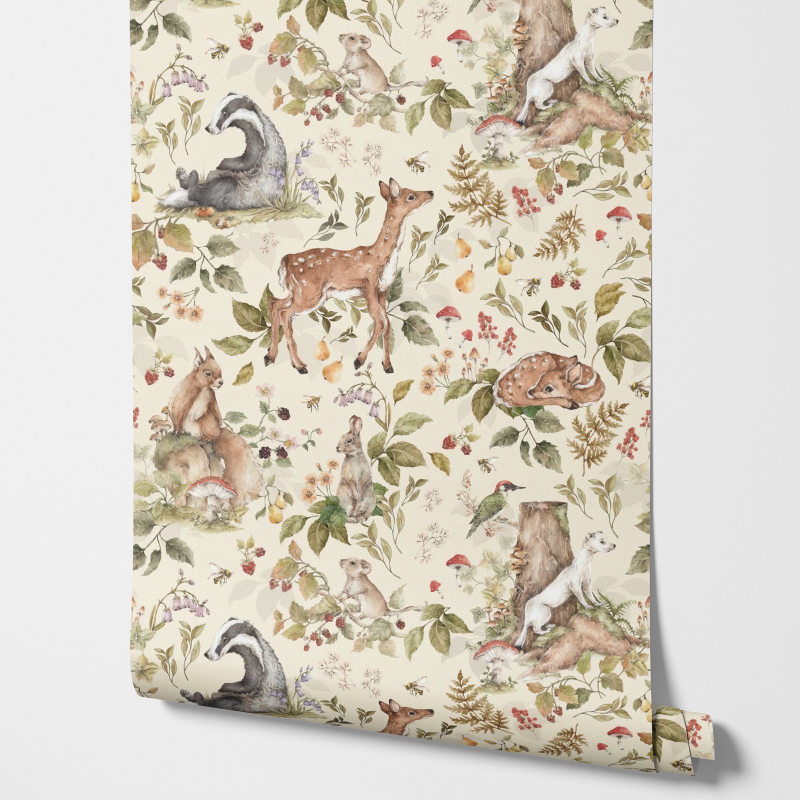 Cute Forest  Wallpaper, Light  - Wedding Tap avaliação e preço