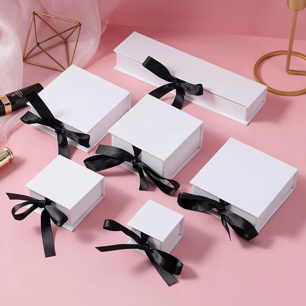 5Pcs Jewelry Paper Box With Ri - Wedding Favor Box avaliação e preço