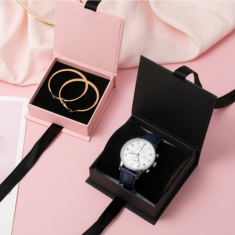5Pcs Jewelry Paper Box With Ri - Wedding Favor Box avaliação e preço
