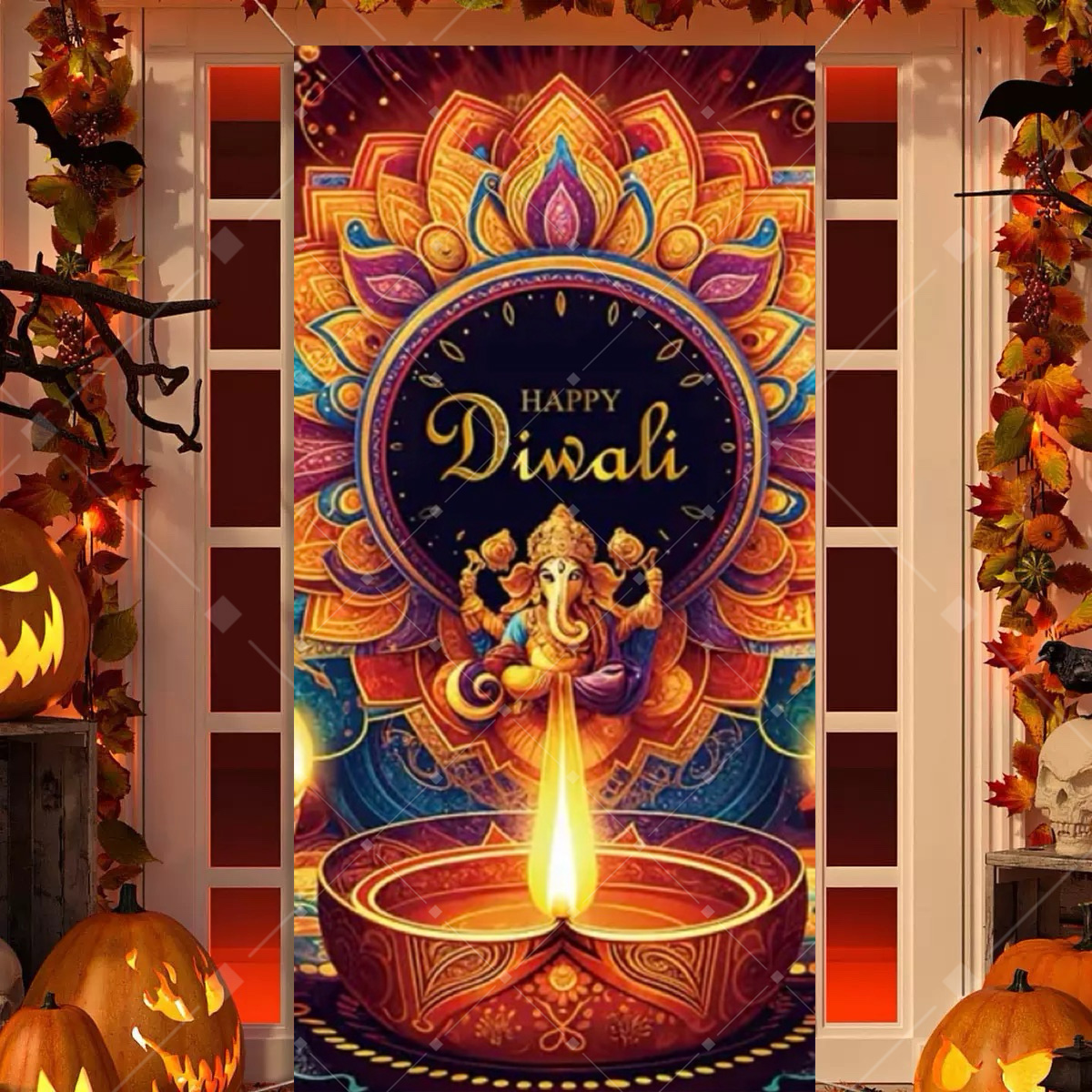 Diwali Decoration Party Backgr - Indian Wedding Supply avaliação e preço