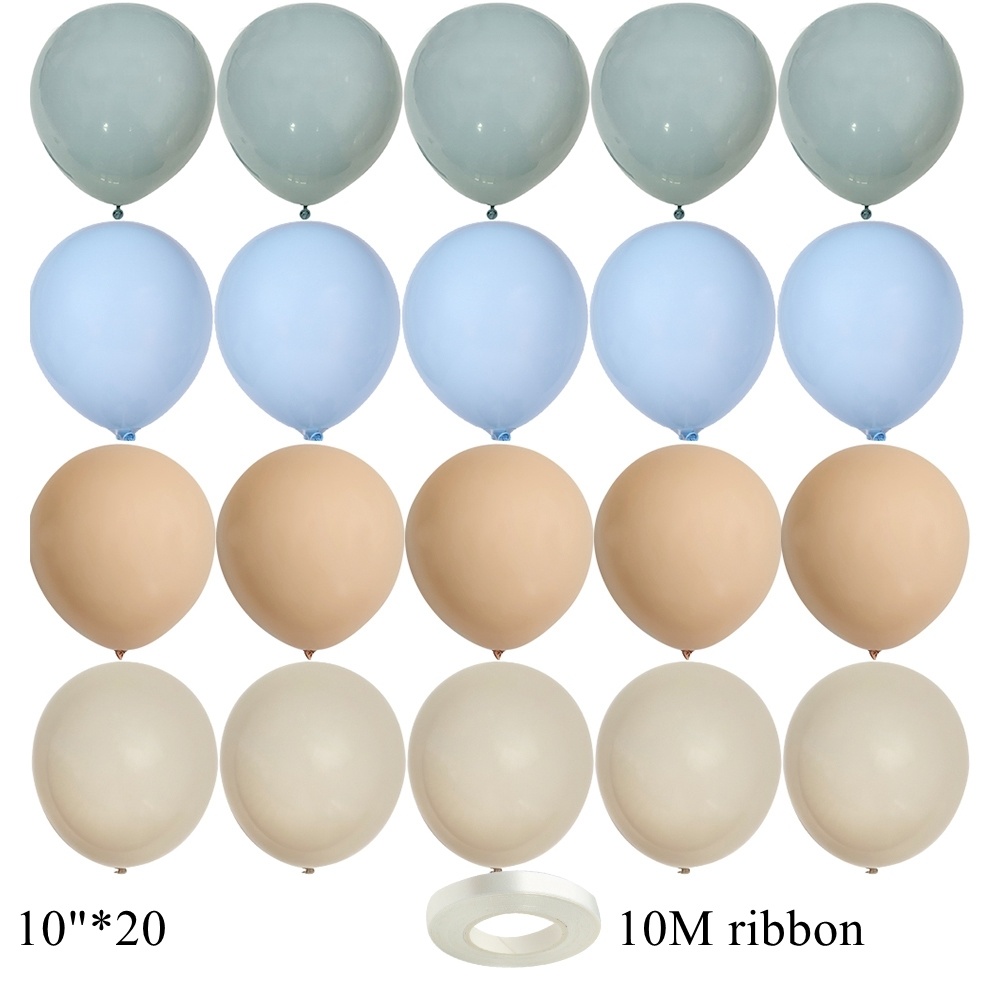 15/20PCS 10inch Retro Balloon  - Wedding Supply Kit avaliação e preço