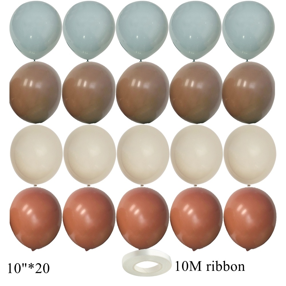 15/20PCS 10inch Retro Balloon  - Wedding Supply Kit avaliação e preço