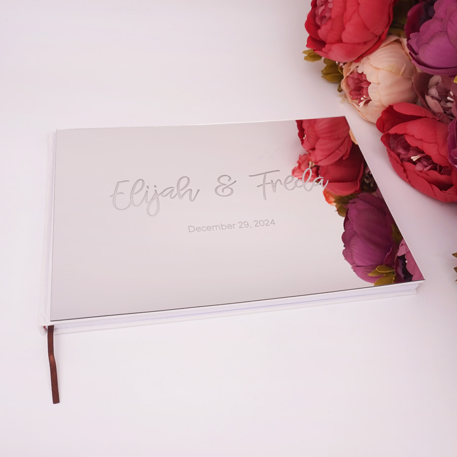 25*18 CM Personalized Guest Bo - Personalized Guest Book avaliação e preço