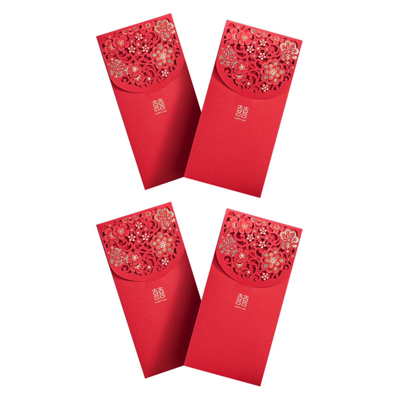20PCS Chinese Red Envelopes Lu - Wedding Envelopes avaliação e preço