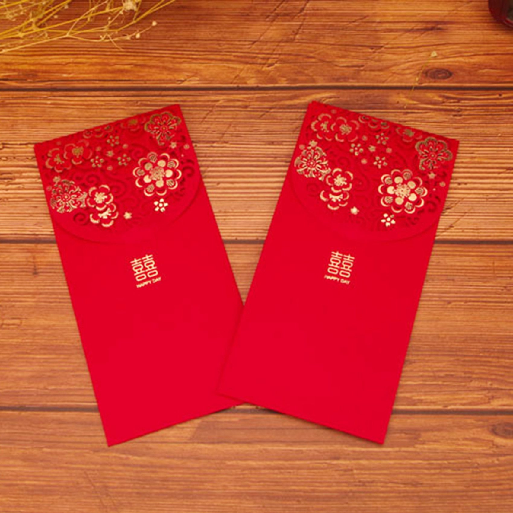 20PCS Chinese Red Envelopes Lu - Wedding Envelopes avaliação e preço