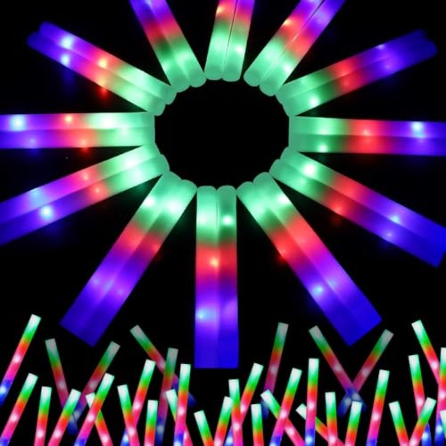 PCS LED Foam Glow Sticks Bulk, - Wedding Supply Bulk avaliação e preço