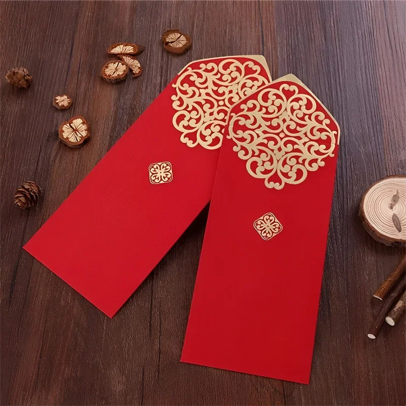 10pcs Chinese Red Envelopes Go - Wedding Envelopes avaliação e preço
